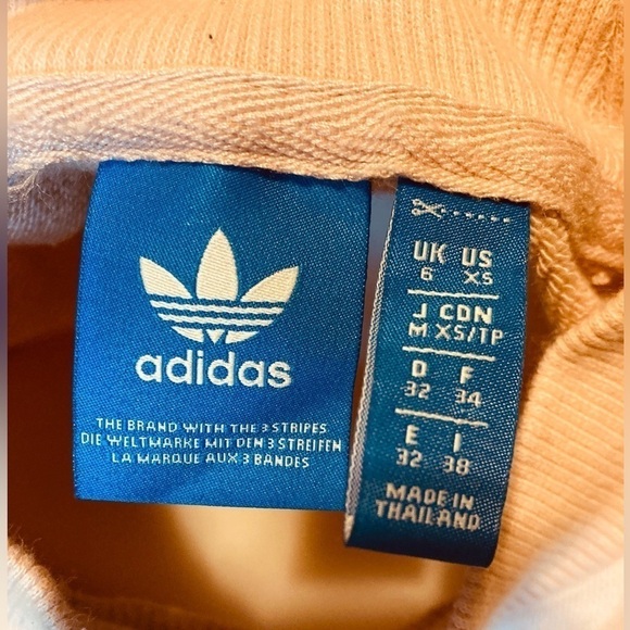 Size XS Sweatshirt dress adidas pastel pink - Picture 5 of 7